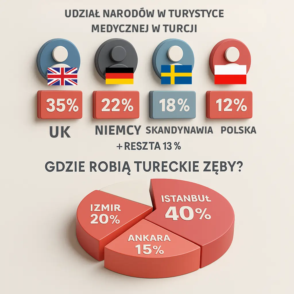 Tureckie zęby - kto lata do Turcji?