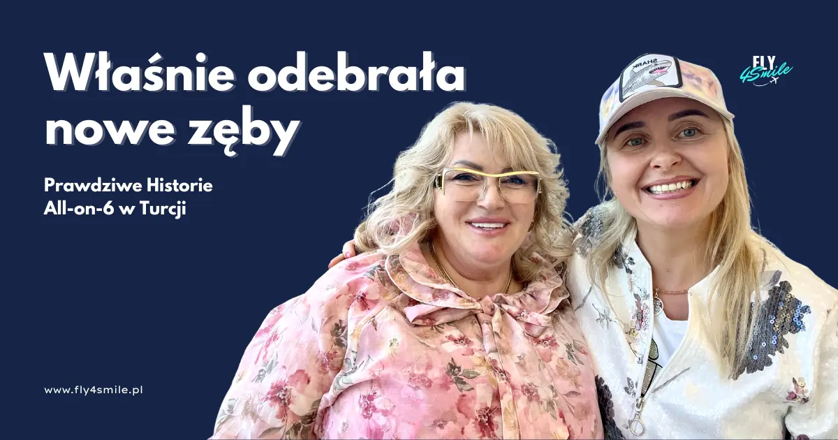 Pacjentka po leczeniu All-on-6 w Turcji – nowy uśmiech